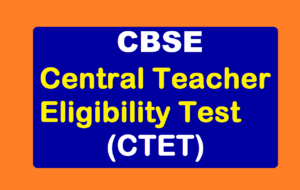 ctet application, admit card, result